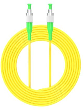 Jeirdus 10 metri 10 metri FC/APC a FC/APC cavo a fibra ottica Jumper ottico Patch Cord Simplex modalità singola 9/125 FC-FC