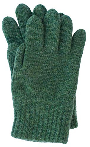 FosterNatur, Kinder Finger Handschuhe/Strickhandschuhe/Wollhandschuhe, 100% Merinowolle extrafein