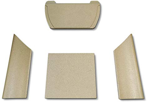 Feuerraumauskleidung für Contura 655 Kaminöfen - Vermiculite - 4-teilig