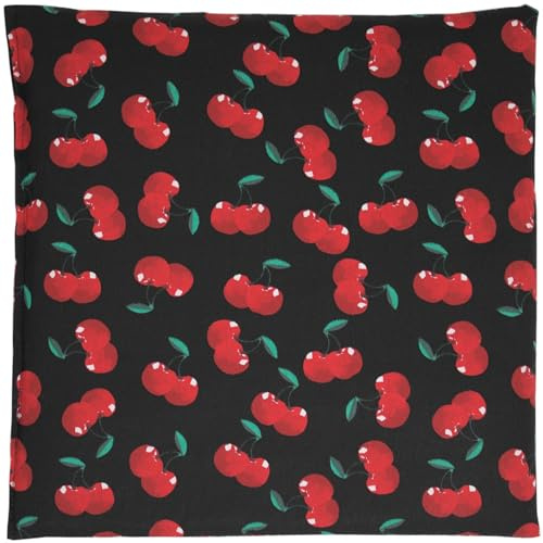 Kirschkernkissen 24x24cm cherry-black - Wärmekissen und Kältekompresse. Kirschkernsäckchen als Wärmekissen & Kältekompresse