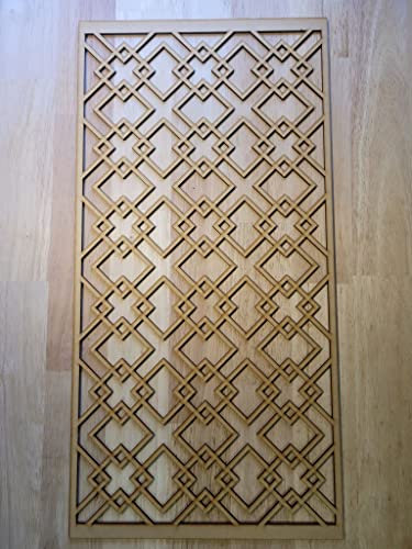 Screen Radiator Cabinet wall Decorative Screening-grille- Perforated MDF panel (1200x600mm) 0004