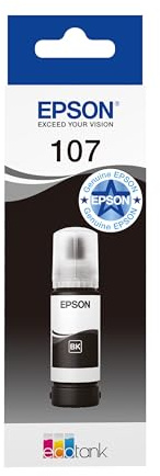 Epson EcoTank 107 Original Tintenflasche, Schwarz