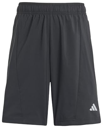 adidas Niños Training AEROREADY Shorts Kids, Black/Reflective Silver, 13-14 Years