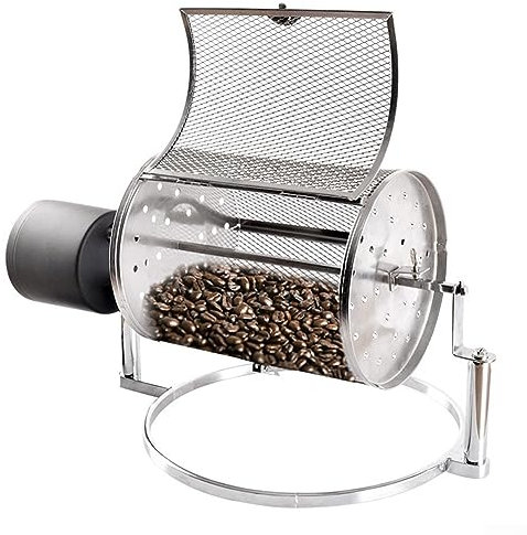Electric Coffee Roasters, Coffee Machine, Stainless Grains Beans Baking Tool, Adjustable Speed Coffee Roasters