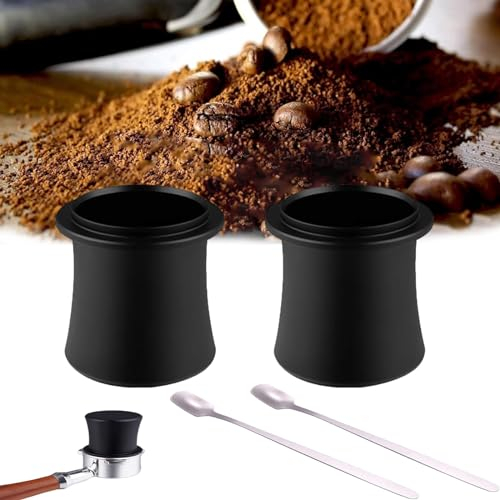 Distributeur Tasse Dosage, Gobelet Doseur Café 58mm,Tasse de Dosage d'Expresso,Accessoires pour Porte-filtre à Café,Espresso Dosing Cup,Gobelet doseur pour porte-filtre à café pour Machine à Expresso