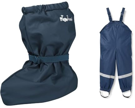 Playshoes Regenschuh Marine Small, Wind- und wasserdichte Regenhose Regenbekleidung Marine 92