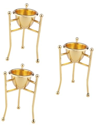Alipis 3 Piezas rejilla para Carton de hueveras cocidas soporte para cocidos dispensador de taza de huevo cocido bandeja de portahuevos triangular cobre