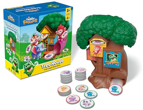 ThinkFun Friends Treehouse Game - Boys Girls Age 3 Years Up - Educational Toddler Toys