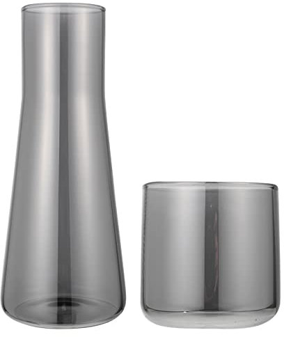 ABOOFAN Juego De Botellas De Agua Fría 750ml Garrafa Con Grifo Jarra De Cristal Para Fiestas