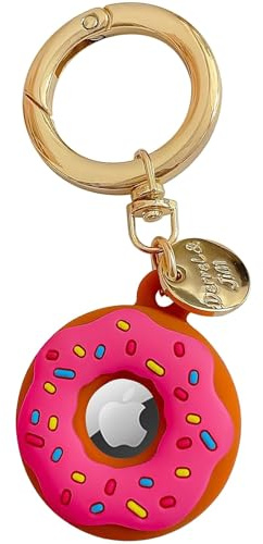 JOZMMZEOOA Hülle für AirTags Anhänger,Weiche TPU Hülle mit Schlüsselring Kompatibel für AirTag-Tracker Airtags-Schlüsselanhänger Mini Hülle für AirTags Tracker Kratzfest Waschbar