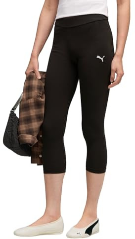 PUMA Leggings Capri Essentials da donna M, Black