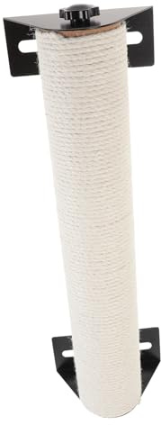 HEMOTON Rascador de Pared para Gatos con Cuerda de Yute Rascador Jaula para Interiores y Entretenimiento de Gatitos