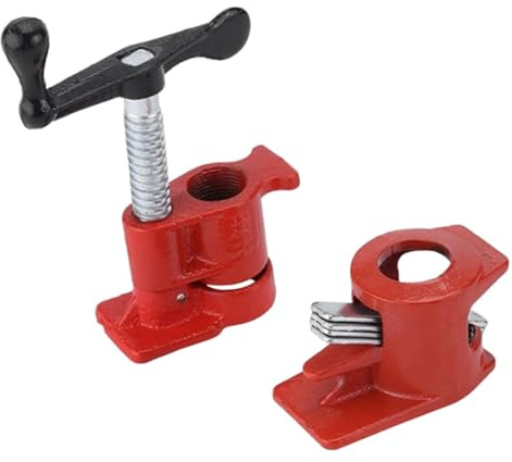 SZLIFE Jeu de serre-joints pour collage de bois, tubes et panneaux, outils d'atelier, 1/2 pouce, serrage puissant, réglable, pour le travail du bois et