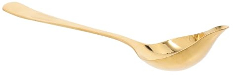 WATIIFUFU Cucchiaio a Manico in Acciaio Inox 304 per Salsa e Sugo, Cucchiaio da Cucina Professionale per Servire e Decorare Piatti, Adatto per Ristoranti e Uso Domestico