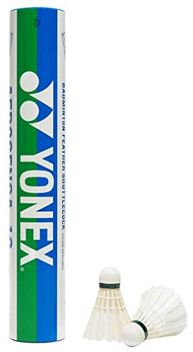 YONEX AS 20 Badminton Schlager Shuttles 12er-Pack, Speed- Speed - 3/78 / Medium
