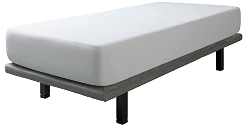 Velfont Aloe Vera – Protector de cColchón de aloe vera, resistente al agua y transpirable, disponible en varios tamaños, 90 x 200 cm