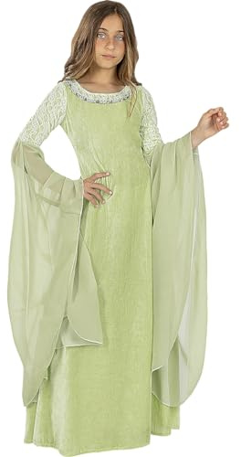 Funidelia | Disfraz de Arwen - El Señor de los Anillos para niña Lord of the Rings - Disfraz para niños y divertidos accesorios para Fiestas, Carnaval y Halloween - Talla 10-12 años - Blanco