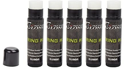 ELONG OUTDOOR 5 Stöcke String Wax Strings Schützendes Schienenschmiermittel für Bogenschießen Compound Recurve Bogen