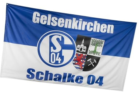 Hissfahne FC Schalke 04 recycelt 150x250 cm
