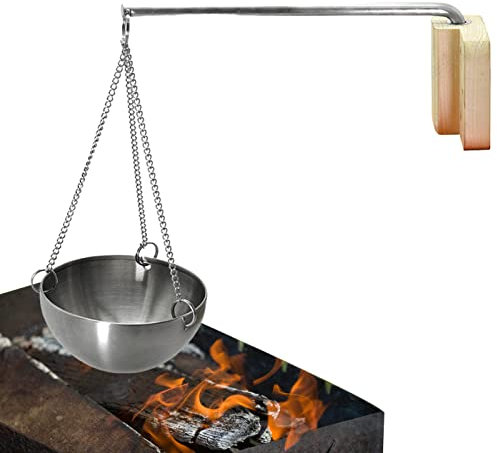 Mingchengheng 5 Saunaölbecher - Saunaölbecher aus Edelstahl mit Kette,Saunaölschale Saunen Aromatherapie-Ölschale Sauna-Aromatherapie-Halter für Duftdiffusor für ätherische Öle