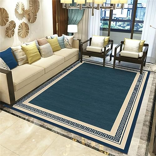 RUGMRZ Teppichläufer Wohnzimmer im chinesischen Stil Teppich Gemustert 24 Türkis Teppich Flur läufer Wohnzimmer deko modern Teppich teppichläufer küchenteppich antirutsch180x280CM