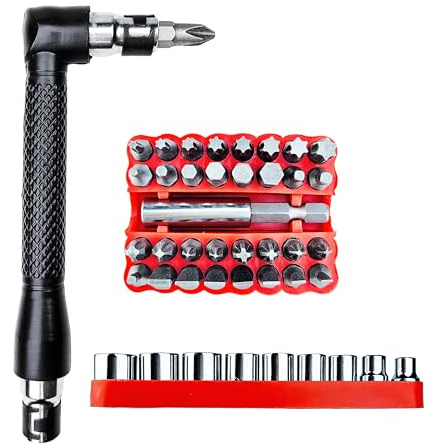MASPODER Bike Tool Kit, 44 in 1 Multitool with Screwdriver Socket Hex Key Allen Wrench Drill Bit Set CR-V Steel Metric Mini Bicycle Accessories Repair Tools Set for Adult Bikes Road Mountain MTB