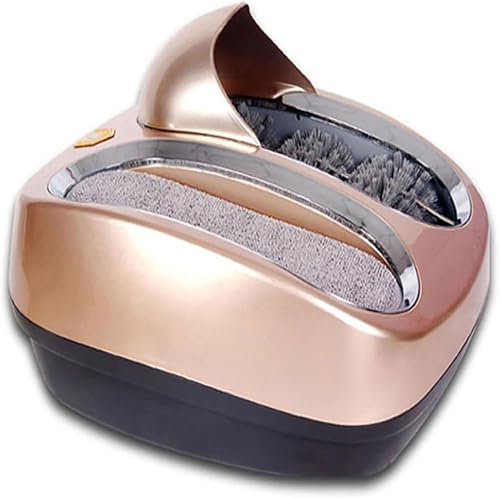 Máquina de Limpieza de Suelas, pulidora automática Inteligente de Zapatos con Interruptor de Sensor Completo, Limpiador de Zapatos con Cepillo para Zapatos de Entrada, para hoteles, Edificio