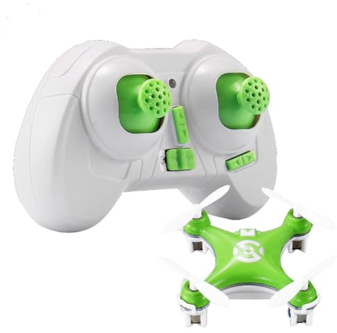 melairo Quadricoptère RC Cx10 Mini, Drone Télécommandé 2.4G 4CH avec LED, Hélicoptère Électronique, Jouet Avion Électrique pour Enfants, Facile à Utiliser -D