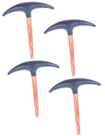 BESTonZON 4 Stück Requisiten für Kinderpartys Streich Bausatz Ballonpumpe Schwimmbad aufblasbare Geburtstagsgeschenk Halloween Party Kleine Blasspitzhacke Party-Requisite PVC