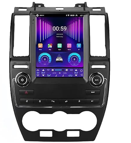 SSFENG Android 12 Radio De Coche para Land Rover Freelander 2 2006-2012, Cámara Trasera Coche Audio FM/Am/RDS Video GPS Navegación Control De Volante BT Manos Libres Call,TS 1 4 Core WiFi 1G+16G