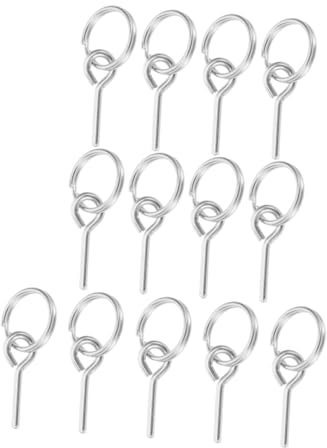 Toddmomy 15pezzi Perni per della Zincati da Accessori per Tende da Esterno Connettori per della Ricambio per Perni per all Escursionismo Viaggi
