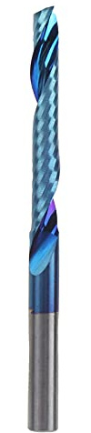 Molino de acero de acero de flauta un solo flauta Broca de vástago recto CNC Bit 4x28x55 Herramienta de fresado de alto precisión para madera de aluminio grabado de metal de