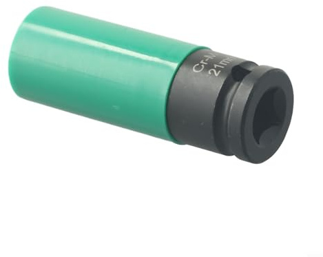 Jotekonoby Radschlüssel, 1/2-Zoll-Steckschlüssel, Kontermutterentfernung, 17 mm, 21 mm, für Zoll-Eclass-Geräte, kompatibel mit Sclass for Drive Cclass-Serie (21 mm)