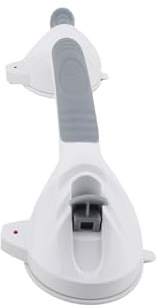 Generic Maniglione per Vasche da Bagno e Docce, Maniglione di Sicurezza a Ventosa con Indicatore Luminoso, Supporto Forte per Adulti e Bambini, 15 Pollici, 2 Pezzi (GRAY)