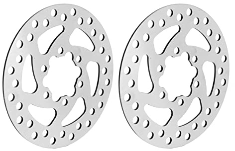 Picysa 120 Mm Cykelskivbromsrotorer Lättviktigt Hållbart Stålbyte för Mountainbike 2-pack