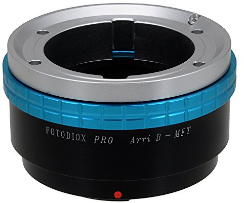 Fotodiox Pro Lens Mount Adapters, Arri Bayonet (Arri-B) Mount Lenses to MFT (Micro-4/3, M4/3) Mount Mirrorless Camera (such as OM-D E-M10, Lumix GH4, and BMPCC)
