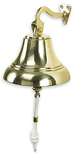 El Mercader del Mar Campana náutica en latón para decoración