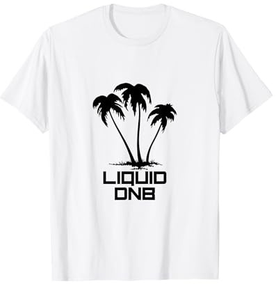 Flüssiges Schlagzeug & Bass DnB Tree Drum N Bass T-Shirt