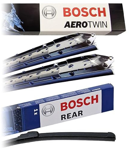 Bosch Scheibenwischer Heckwischer Vorne+Hinten, Aerotwin A214S + Aerotwin | Kompatibel mit: FORD GALAXY III, S-MAX