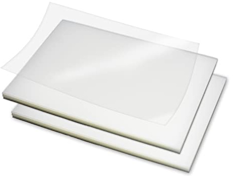 RAYSON Portadas para Encuadernar, Transparente, 200 Micras, A4, Paquete de 50