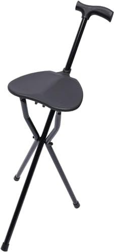 Bastone Da Passeggio Con Sedile Pieghevole Bastone Da Passeggio Treppiede Sgabello Portatile Alzarsi E Andare Bastone Da Passeggio Sedia Da Escursionismo Da Viaggio Supporto