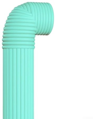 Feegow Rohrisolierungsrohr – Lagging Insulation Pipe Anti-Freezing Strip – Rohrisolierung/Lagging/Verkleidung – 2 m Länge (Grün)
