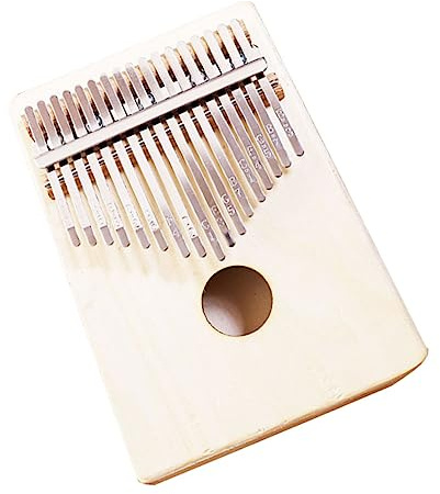 TOGEVAL Holz Daumenklavier Diy Kit Kalimba Handgemacht Für Anfänger Finger Klavier Zum Malen Und Spielen