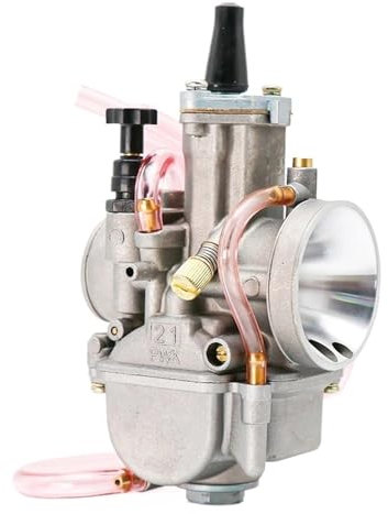 Carburador de Motocicleta Carburador de Motocicleta con Power Jet, Compatible con Yamaha, Mikuni Koso, ATV, Quad, UTV. Filtro de Gasolina(PWK-26)