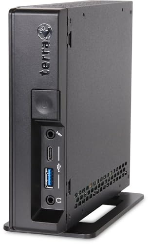 Terra PC-Mini 3560 Fanless – Intel Core i3 N305, 8GB RAM, 240GB SSD, Dual Monitor lüfterloser Mini-PC mit COM-Port, 2X DP, 2X LAN, Intel UHD Graphics Xe