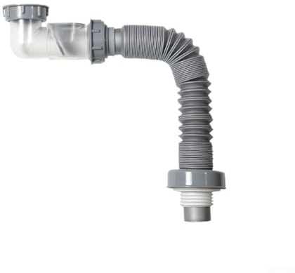 Besttoolifes Kitchen Sink Drain Hose Set with Filter and Stop Valve for Washbasin and Bathroom Sink, Stainless Steel Construction, Lasting and Prevention