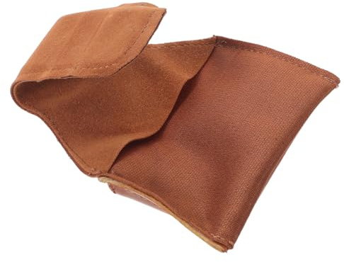Gogogmee Custodia Portatile in Pu per Gessetti da Biliardo, Tasca Porta Gesso per Stecca Compatibile, Borsa Protettiva Anti-polvere per Sala Giochi e Partite in Viaggio