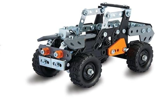 BANDAI – 4 x 4 racingmekanik 10 i 1 – byggsats med 10 modeller – 225 delar, verktyg, instruktioner – aktivitetssats modell racingfordon – barnleksak 8+ – APM11115