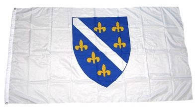 Fahne / Flagge Bosnien alt NEU 90 x 150 cm Flaggen