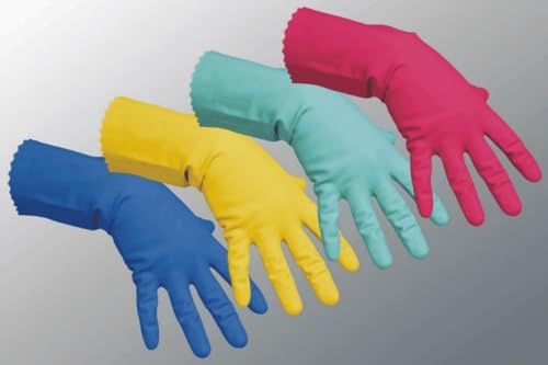Vileda Handschuhe Multipurpose Der Feine Naturlatex rot Größe L
